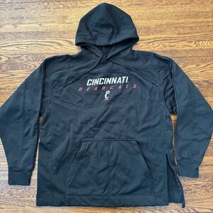 #649 CINCINNATI BEARCATS (J. America)  Black Sportswear Hoodie.